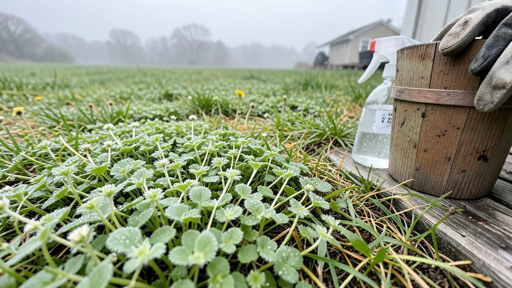 Chickweed Control With Saltwater Spray