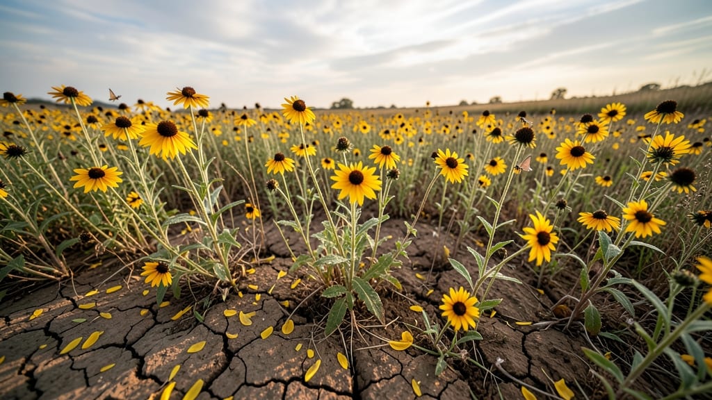 Black-Eyed Susan Wildflowers