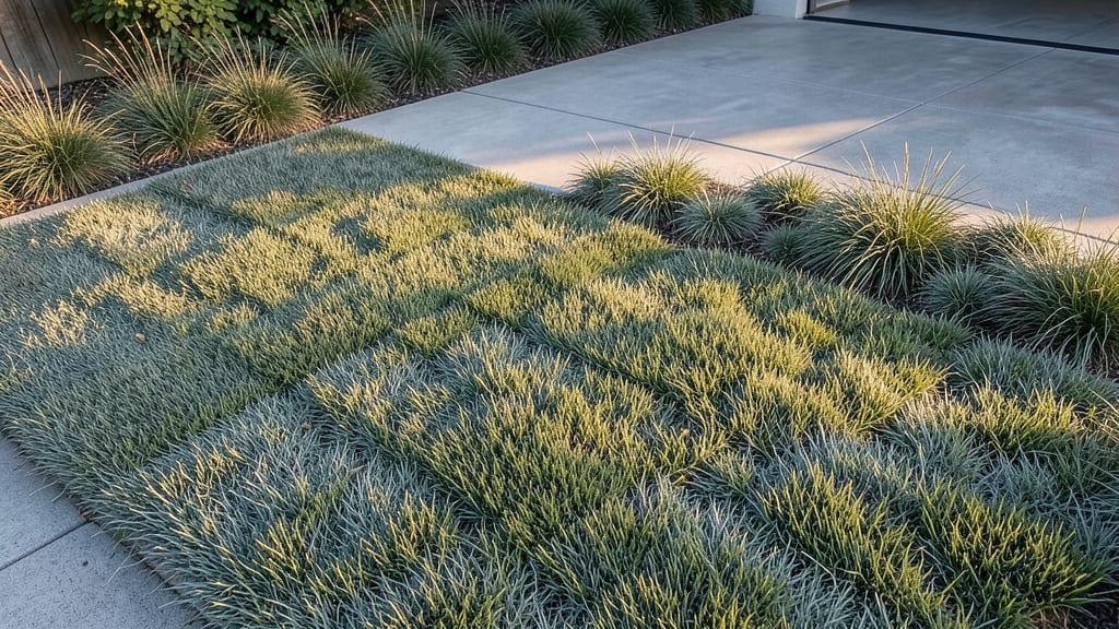 Drought-Tolerant Grass Mix for Low-Water Areas