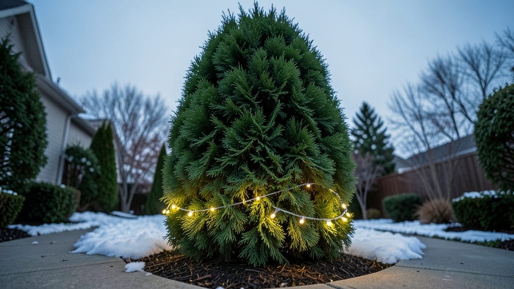 Emerald Green Arborvitae Christmas Tree
