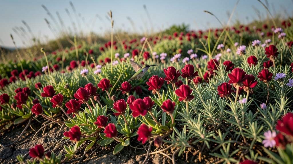 Crimson Clover with Broadleaf Thyme