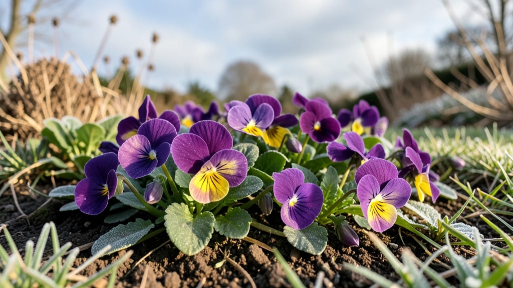 Viola (Pansy) Purple Varieties