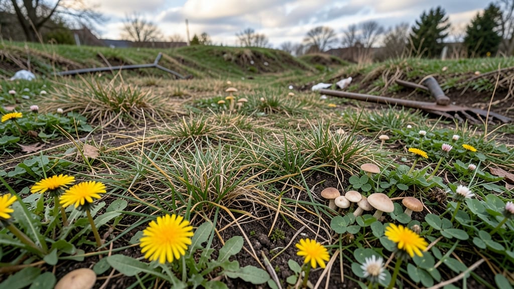 Worst Lawn Ever: Transformed Into Lush Green in 30 Days
