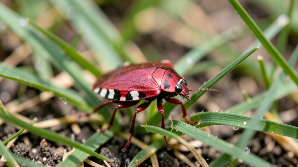 Red Lawn Bugs: Fast-Acting Organic Rescue for Stripped Grass
