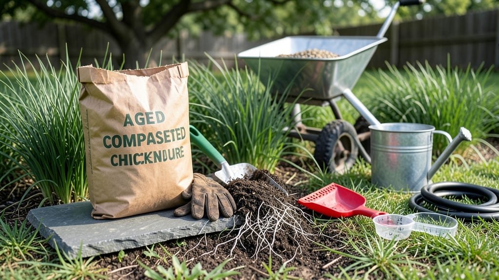 Chicken Manure for Lawn: Nitrogen Boost Timing and Safe Application Guide