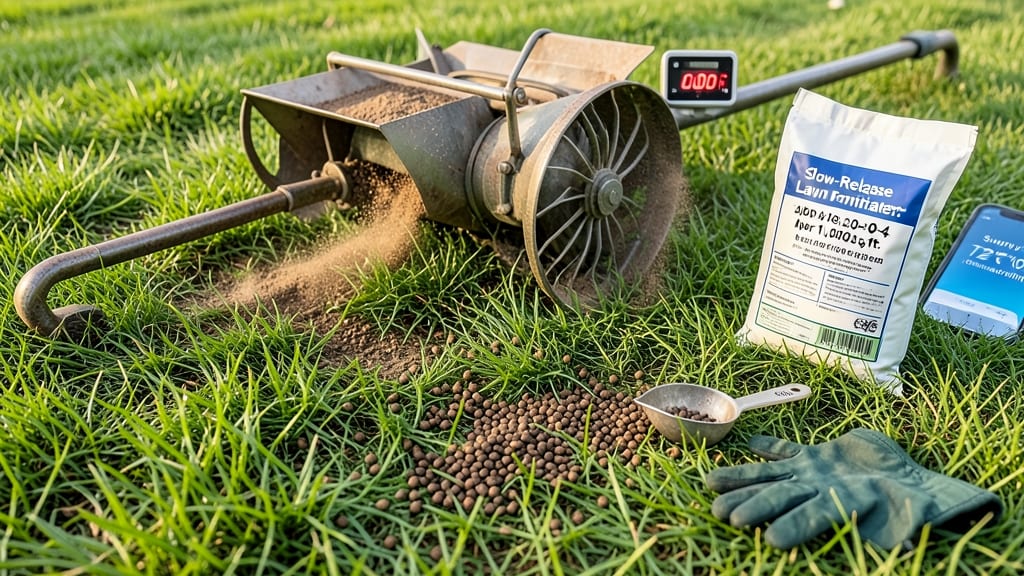 How to Spread Lawn Fertilizer: Even Application Secrets for Lush Green Grass