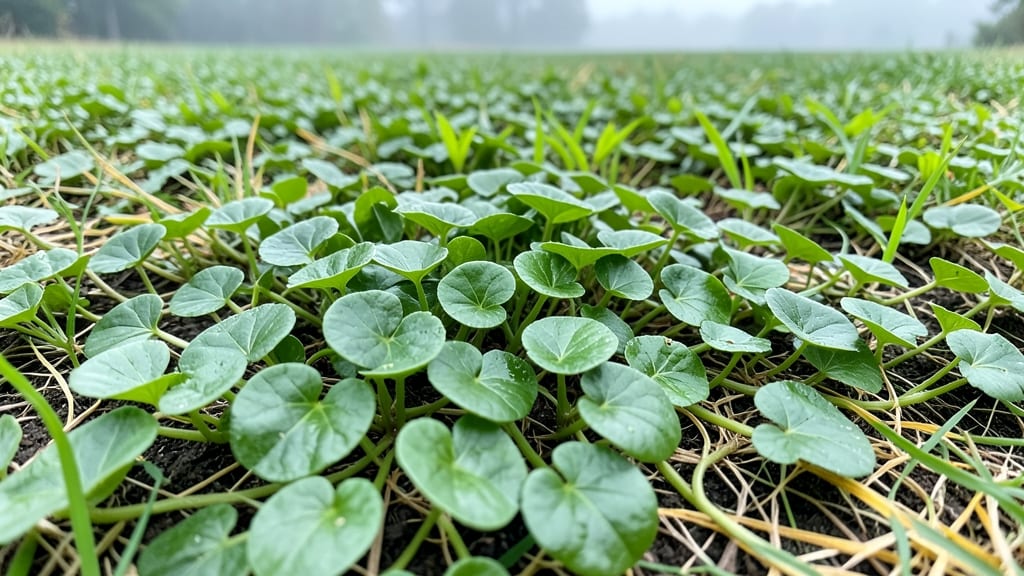 Creeping Charlie: The Stubborn Broadleaf Invader