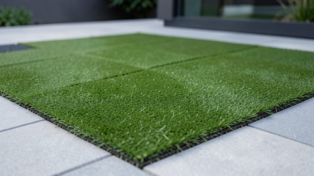 Tiny Turf Tiles for Instant Lawns