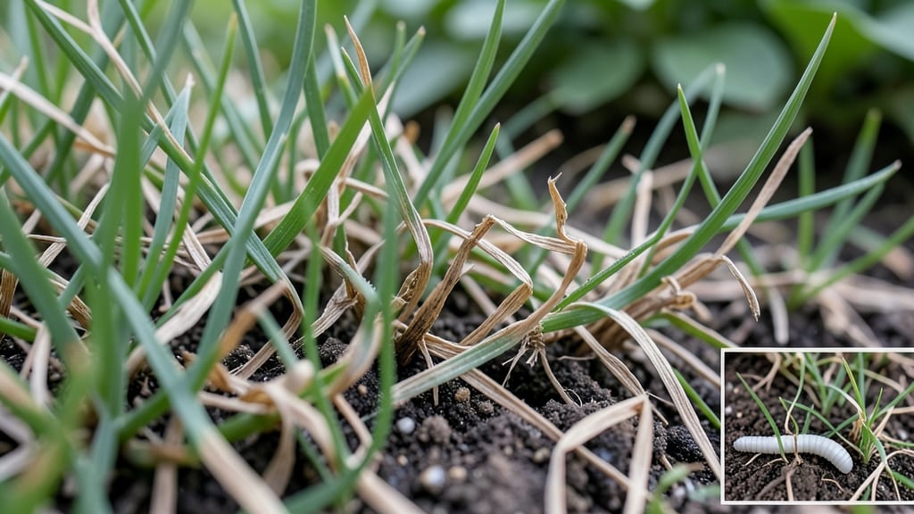 Grub Worm Lawn Damage: Spot and Save Your Lawn in 3 Steps