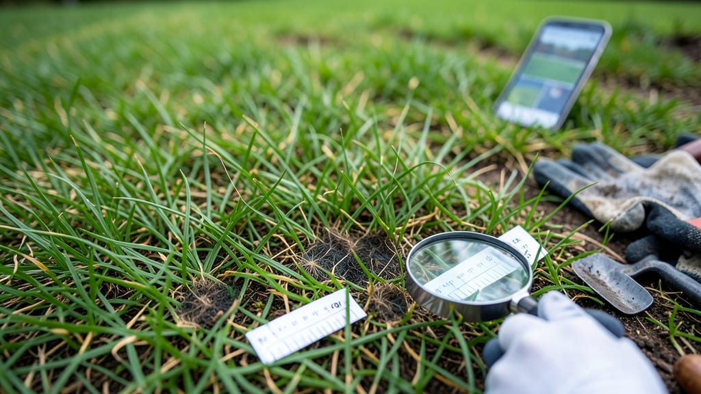 Dark Green Patches In Lawn: Fungal Blight Cure in 3 Simple Steps