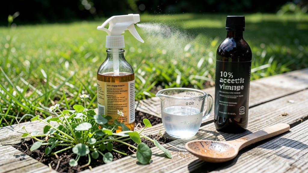 Vinegar Spray for Chemical-Free Killing