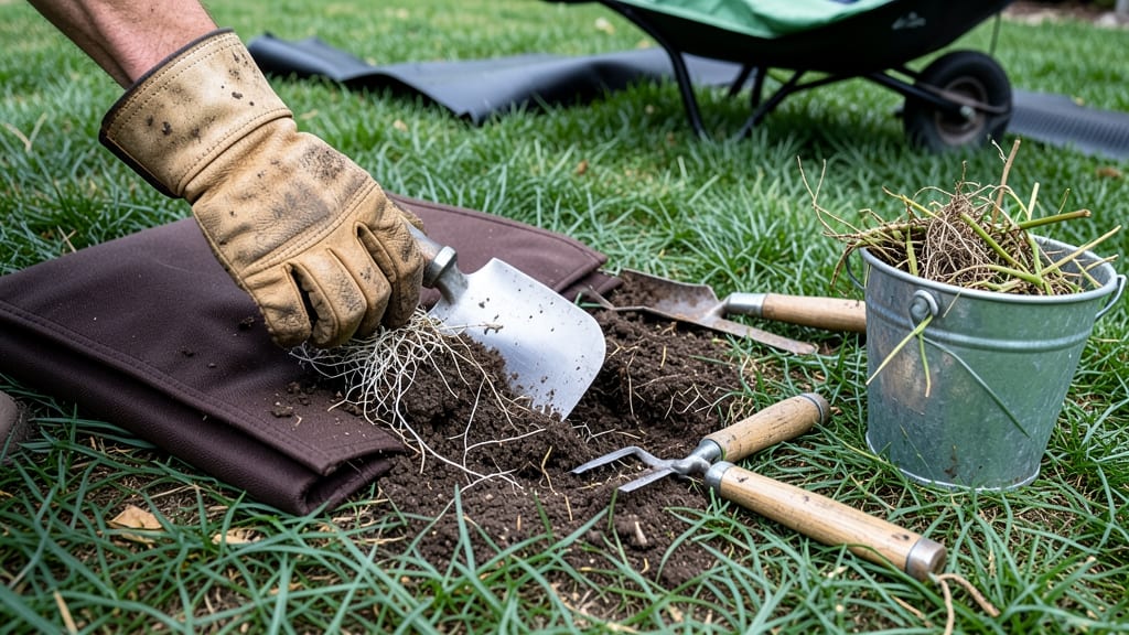 How to Remove Lawn by Hand: Grass-Free Ground in 48 Hours Without Chemicals