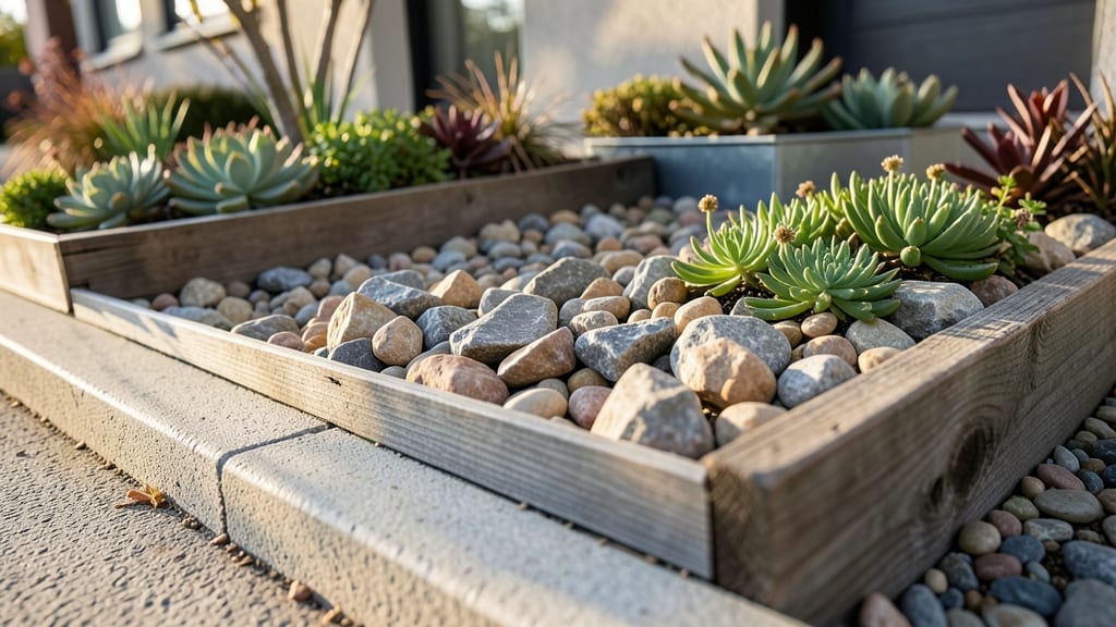 Mini Rock Garden with Alpine Plants
