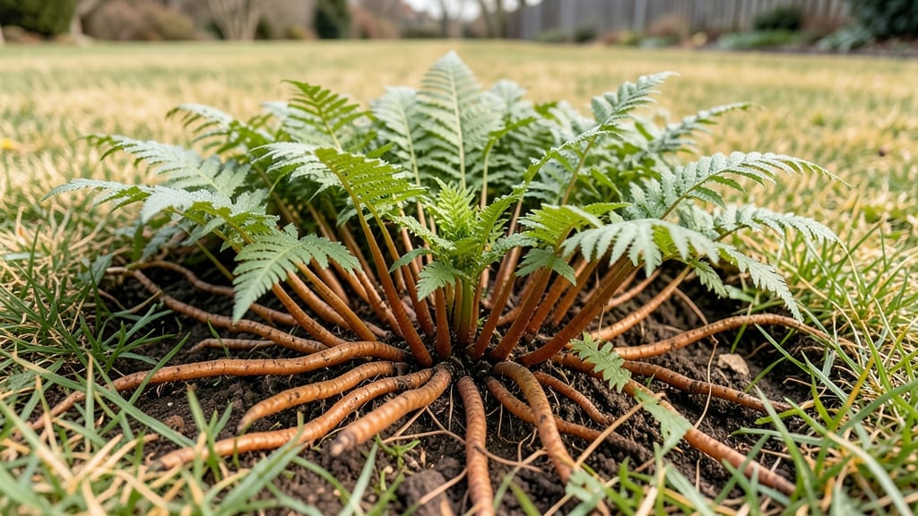 Cinnamon Fern Mimic: Lady Fern
