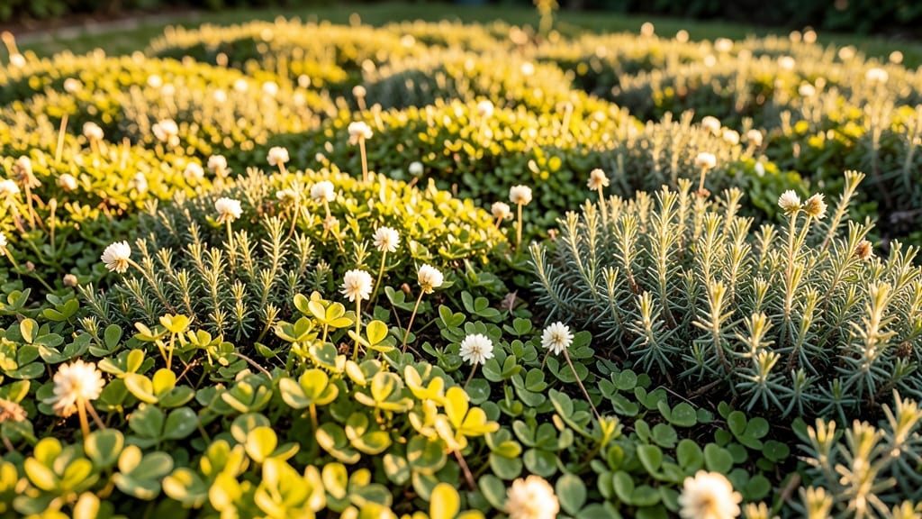 Golden Clover with Winter Thyme
