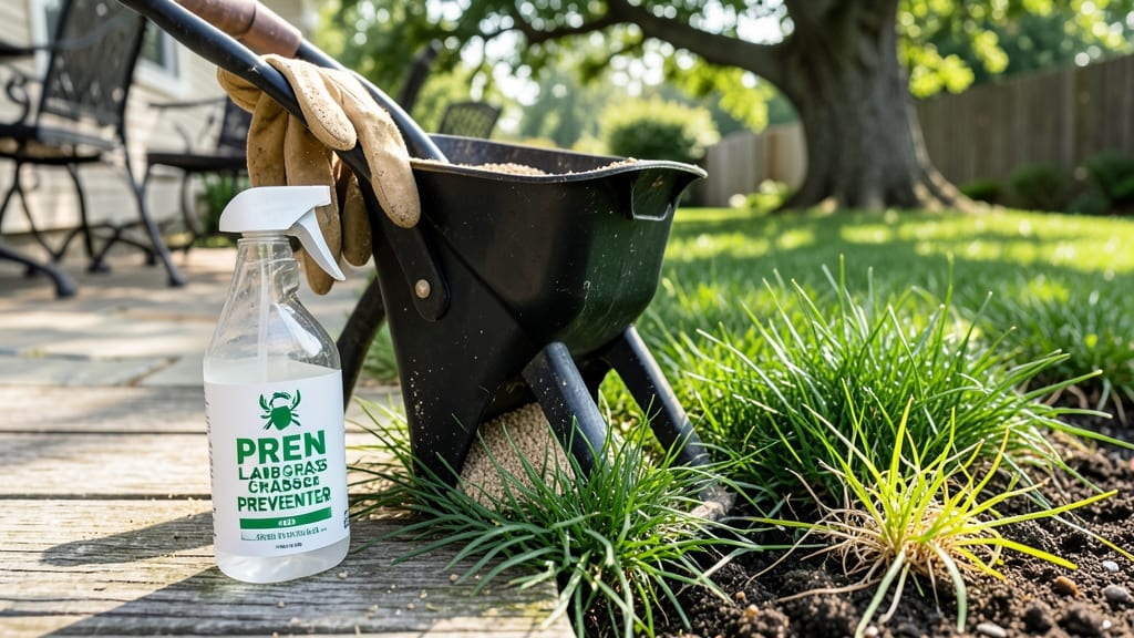 Preen Lawn Crabgrass Preventer: Long-Lasting Barrier Against Weeds