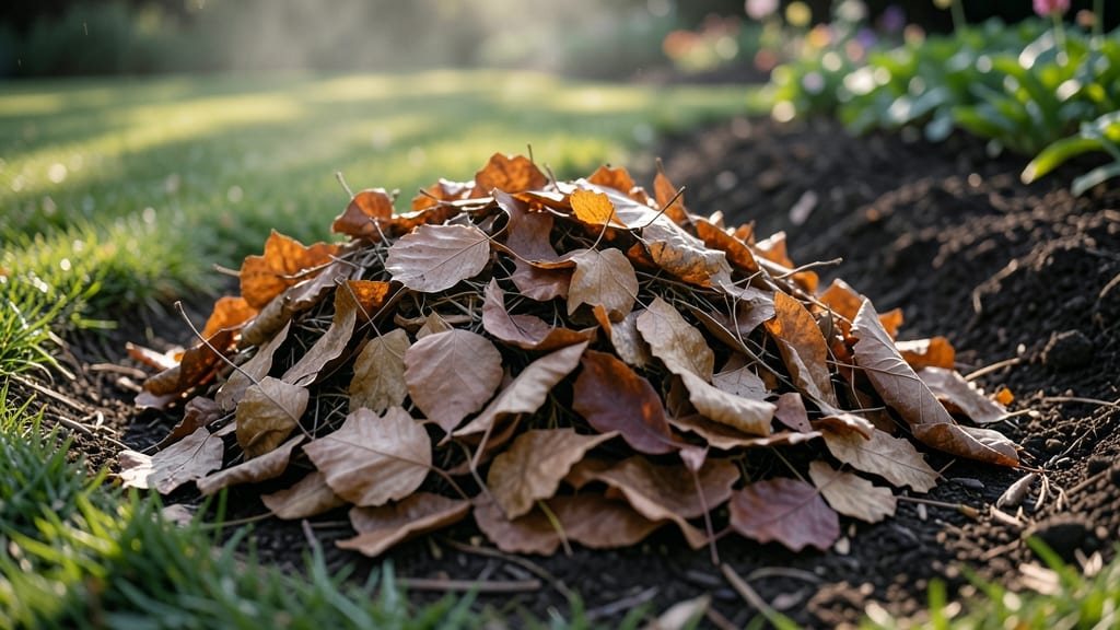 Compost Leaf Layering for Soil Enrichment