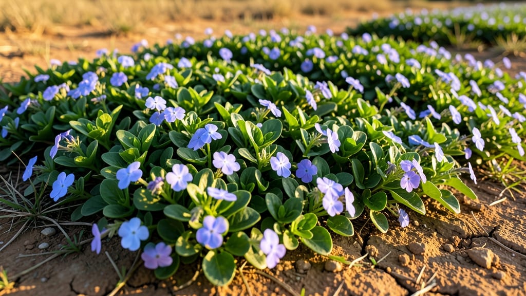 Vinca (Periwinkle): Year-Round Green With Spring Flowers