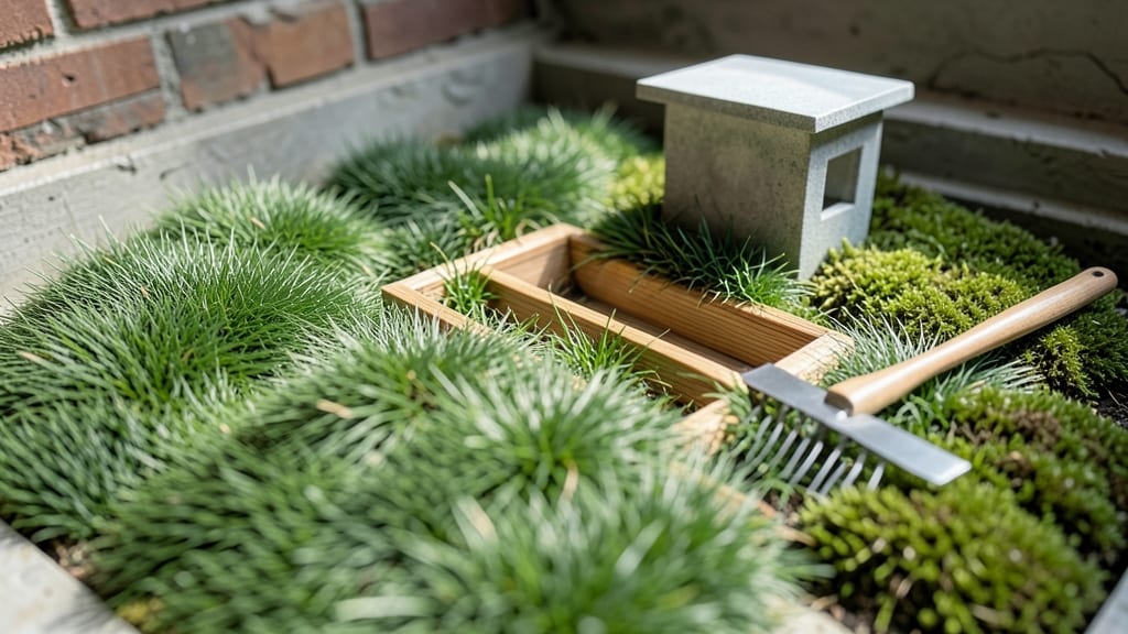 Miniature Zen Grass Garden