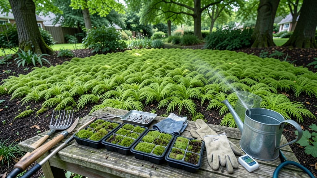 Moss Lawn Installation: Lush, Low-Maintenance Green Without Soil Prep