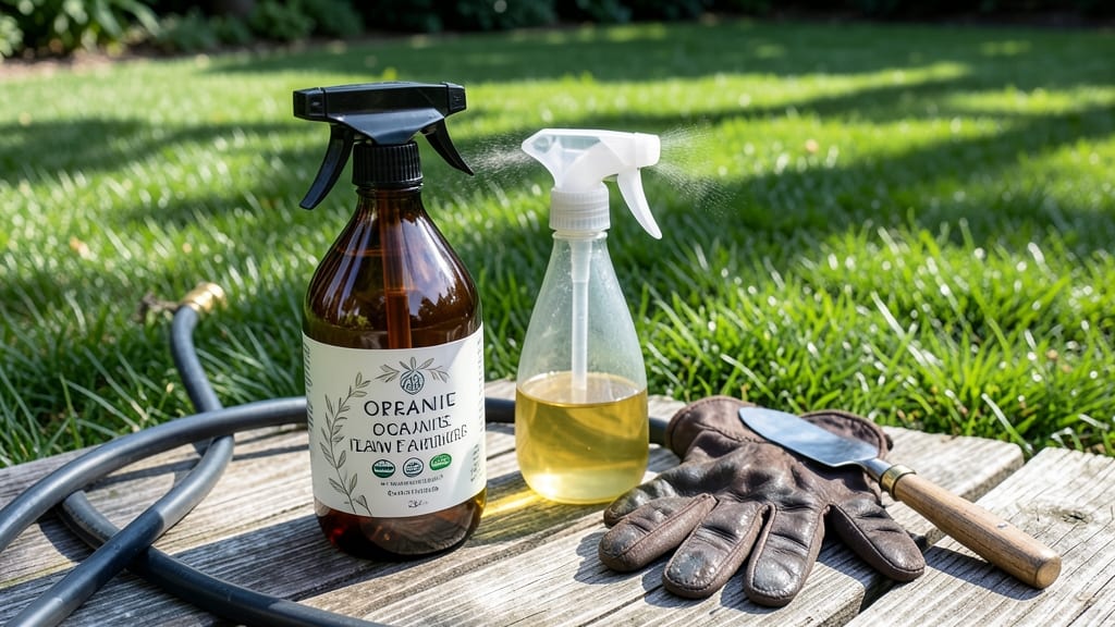 Organic Liquid Lawn Fertilizer: How It Works and Best Application Times