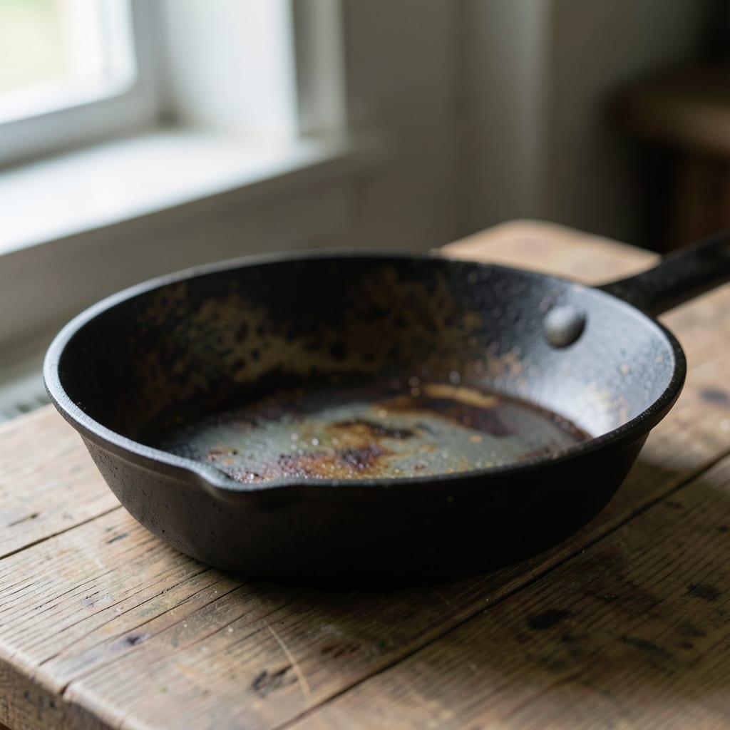 The cast iron skillet
