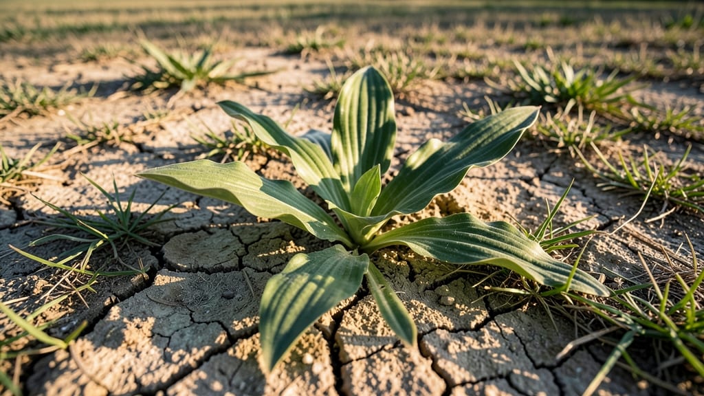 Plantain Weeds: Broadleaf Survivors of Drought