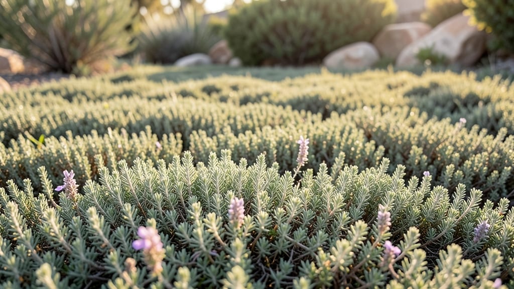 Ground Cover with Creeping Thyme
