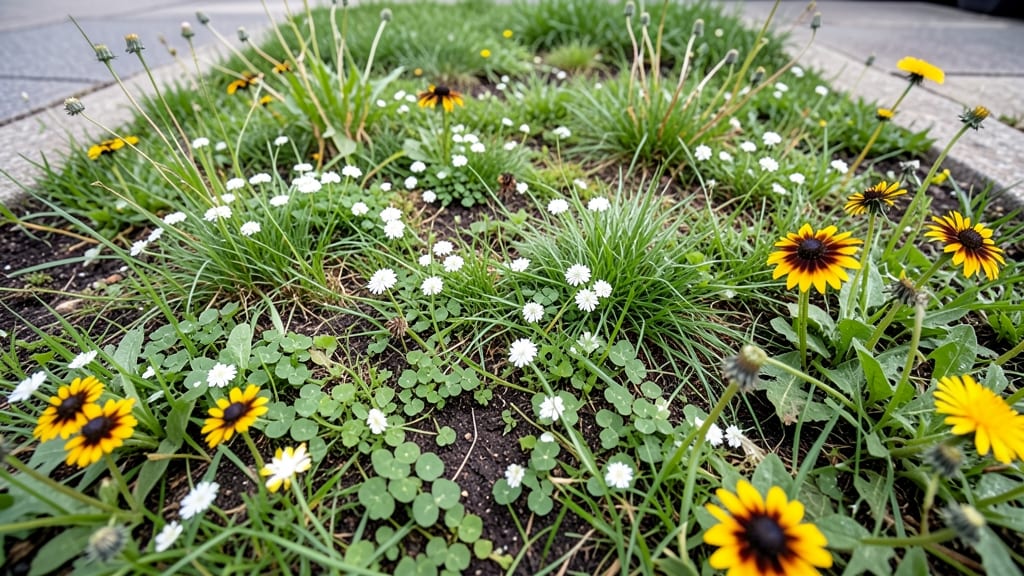 Grass and Flower Interplanting Designs