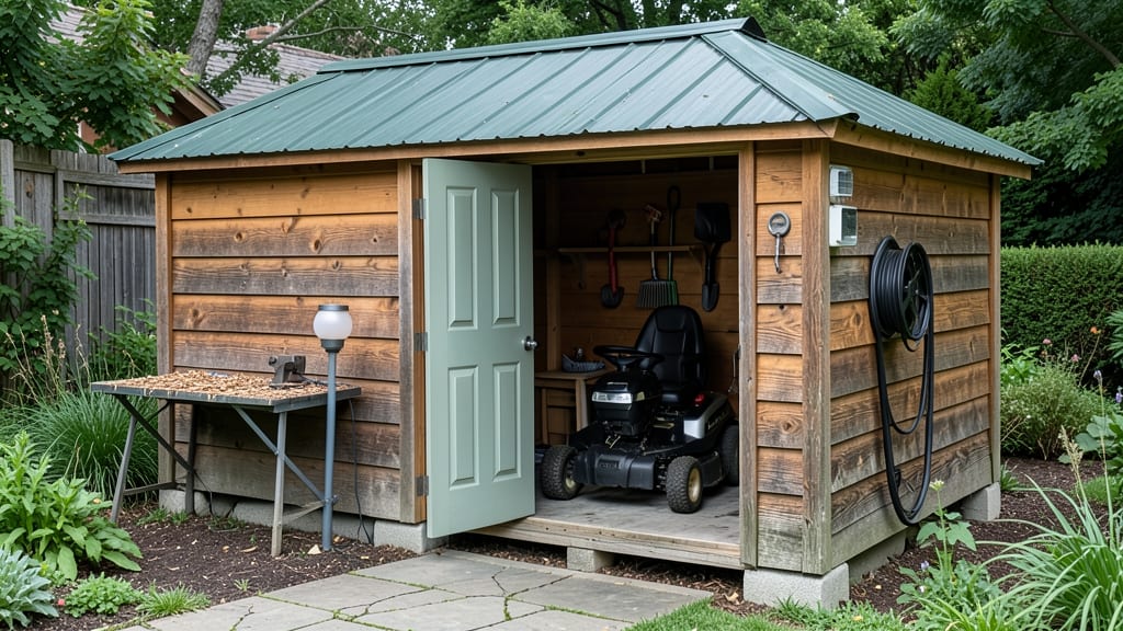 Small Garden Shed for Lawn Mower: Compact Storage That Fits Any Backyard