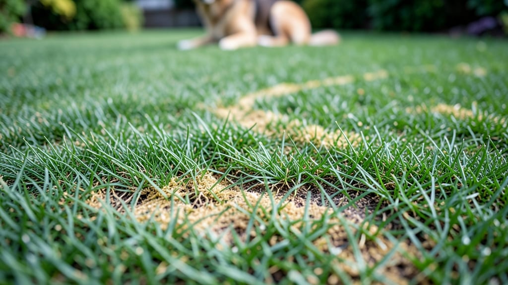 Dog Pee Lawn: Vinegar Rinse Revival for Spotless Grass