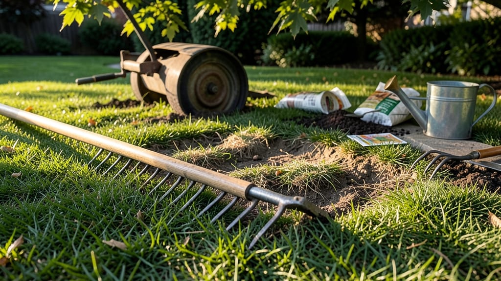How to Fix Tire Tracks in Lawn: Grass Revival in 3 Simple Steps