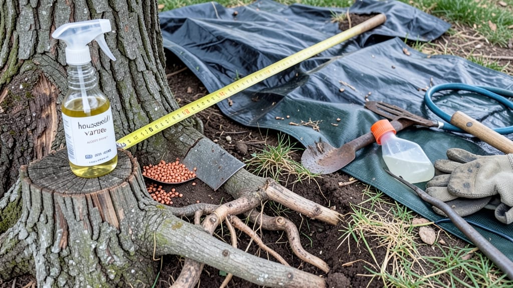 Killing Tree Roots in Lawn: Precision Cuts for Healthy Grass Revival
