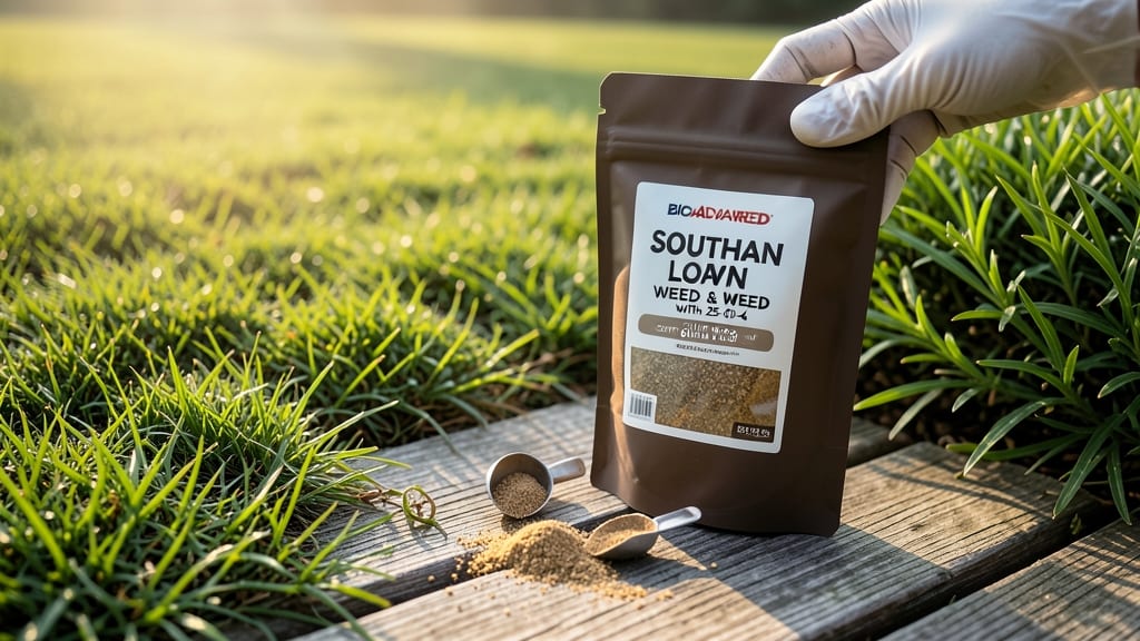 BioAdvanced Southern Lawn Weed & Feed with 25-0-4