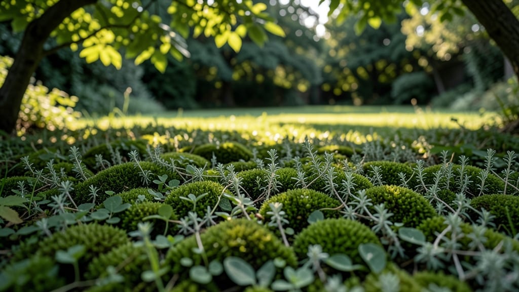 Mossy Clover with Creeping Thyme