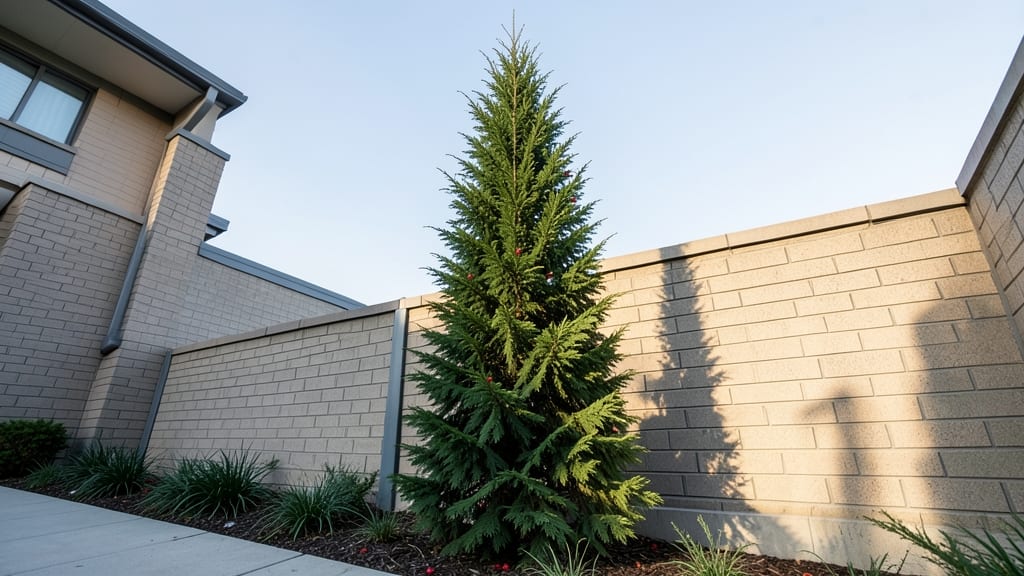 Sky Pencil Holly Christmas Tree