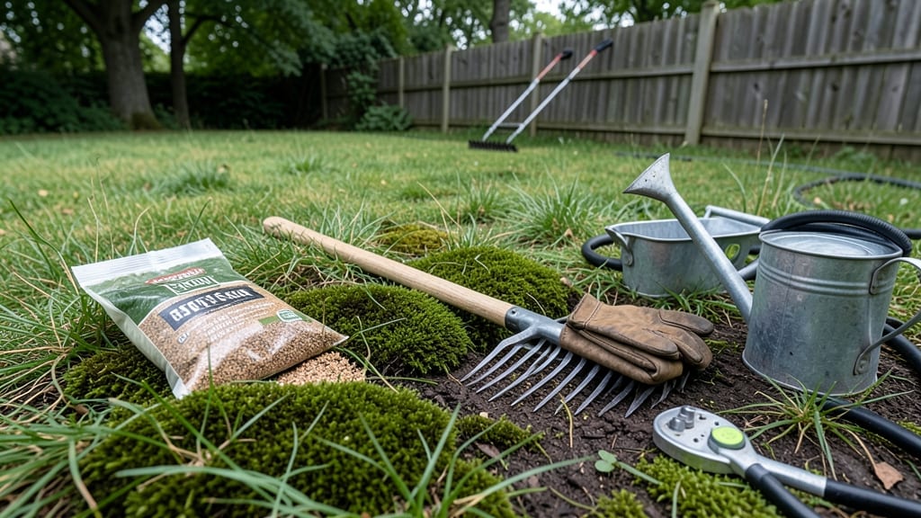 Rid Lawn of Moss: Iron-Based Solution for Streak-Free Grass Revival