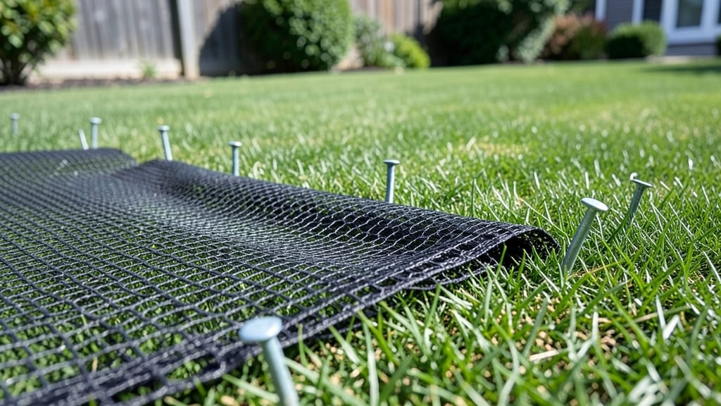 Lawn Protection Mesh: Heavy-Duty Barrier Against Weeds and Pets