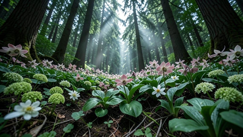 Shade-Tolerant Woodland Wildflowers