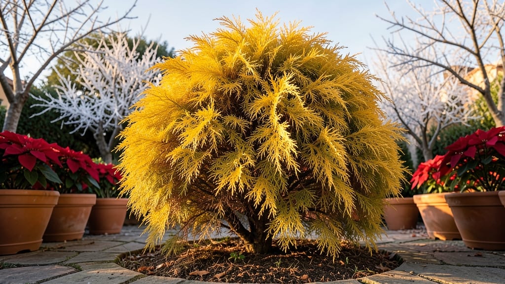 Golden Mop Cypress Holiday Tree