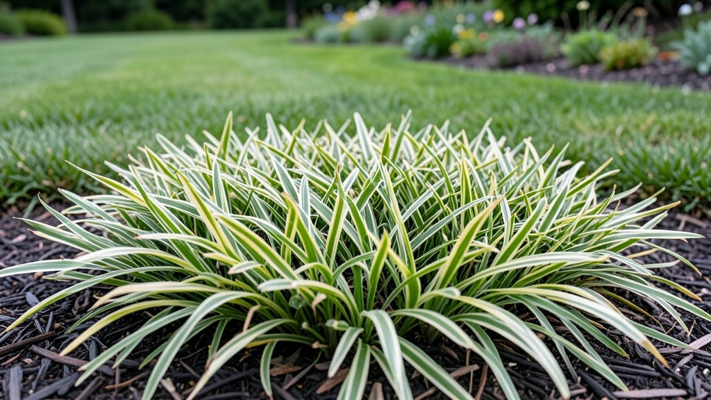 Variegated Lawn Grass: Striped Beauty That Outshines Monochromatic Turf
