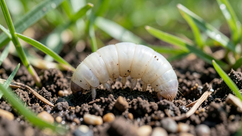 What Causes Grubs in Lawn: Larvae Lifecycle Stages and Soil Conditions