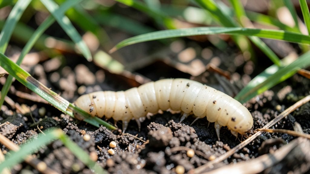 Grub Worms in Grass: Natural Elimination in 72 Hours