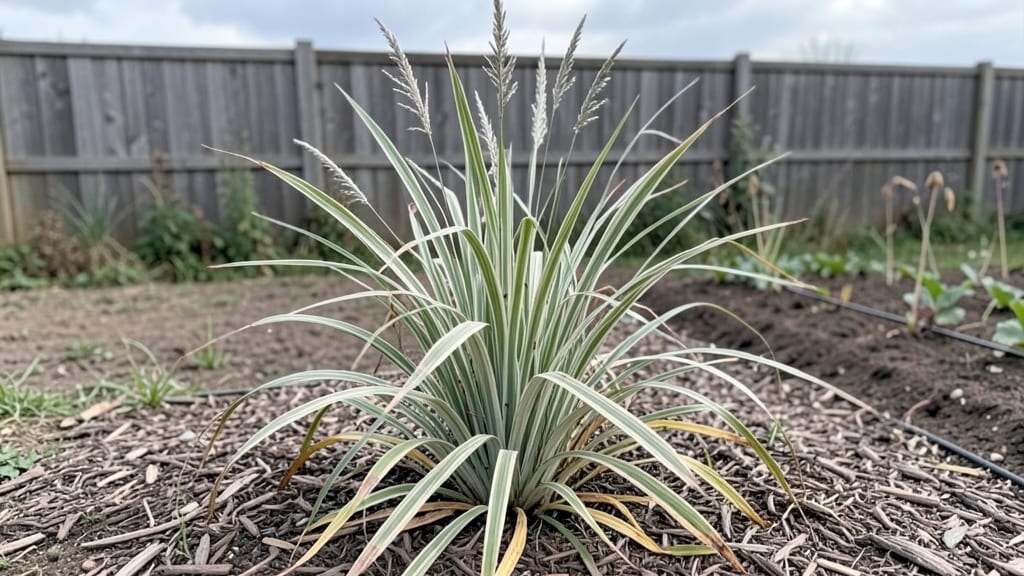 Tall Variegated Grass: Striking Vertical Accents for Modern Landscapes