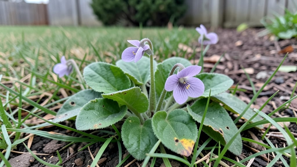 Tiny Purple Wildflowers in Grass: Year-Round Color Without Mowing