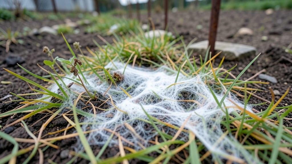 White Slime Mold on Grass: Fungal Spread Prevention With Vinegar Spray